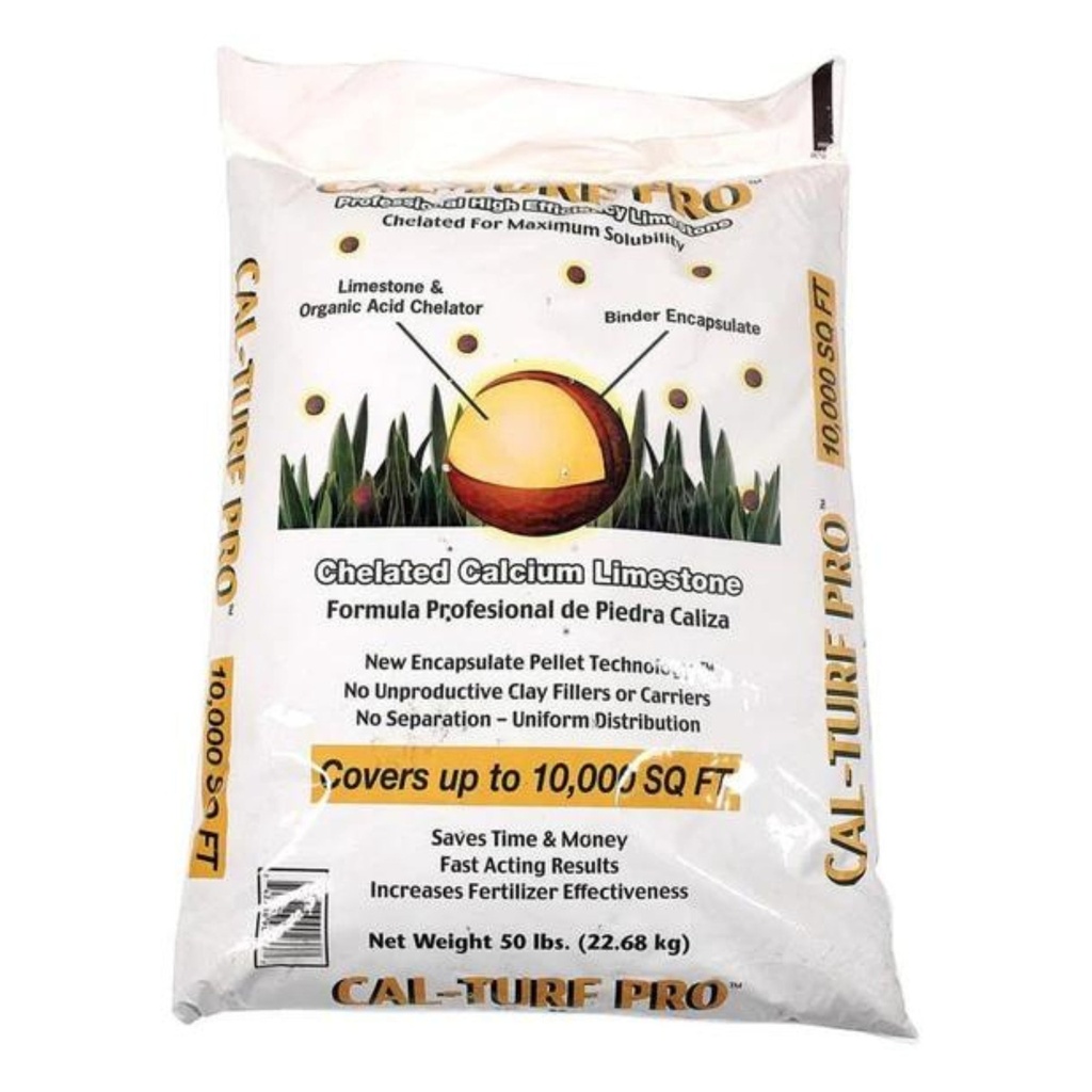 Cal Turf Pro Lime 50lb (4 Bags Per Acre)