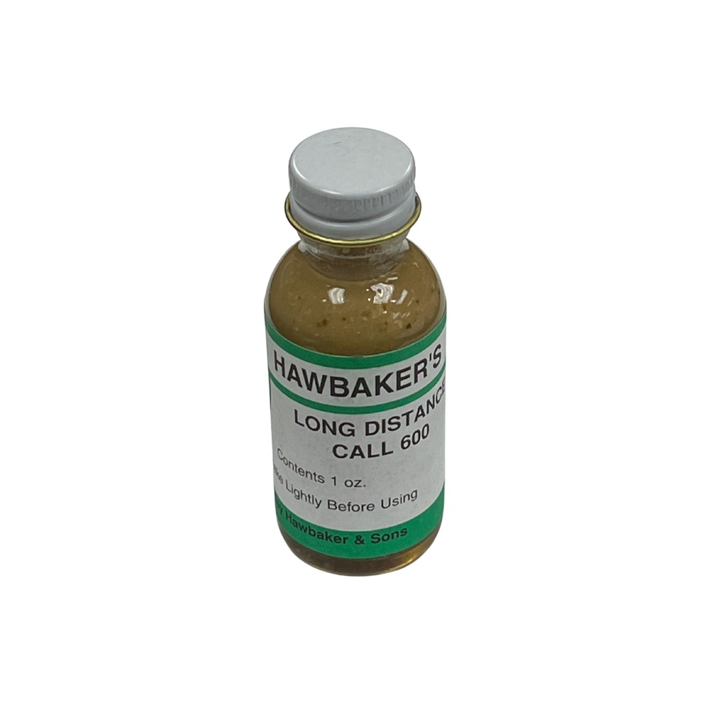 Hawbakers Long Distance Call 600 Trapping Lure 1 oz.
