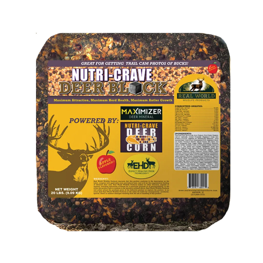 RealWorld NutriCrave Deer Block 20lb