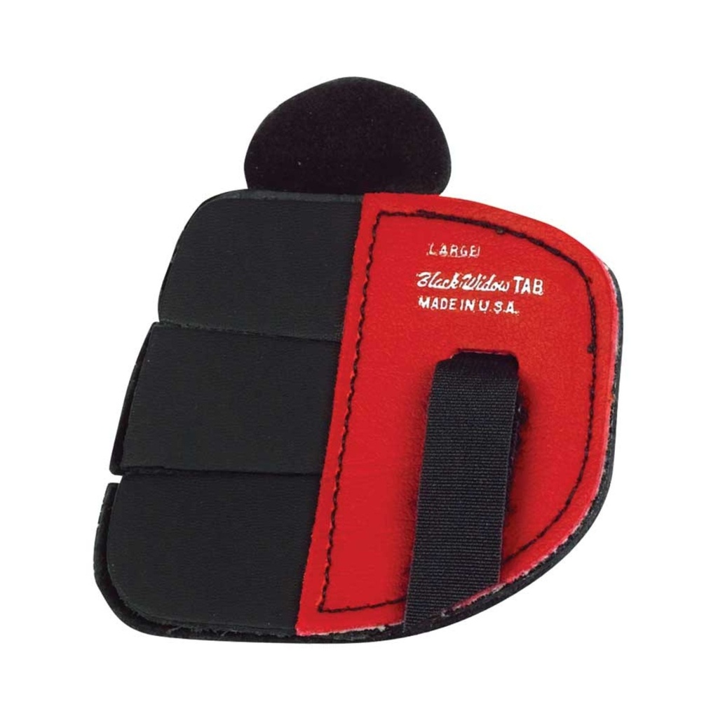 Black Widow Leather Finger Tab (RH) 3 under (S)