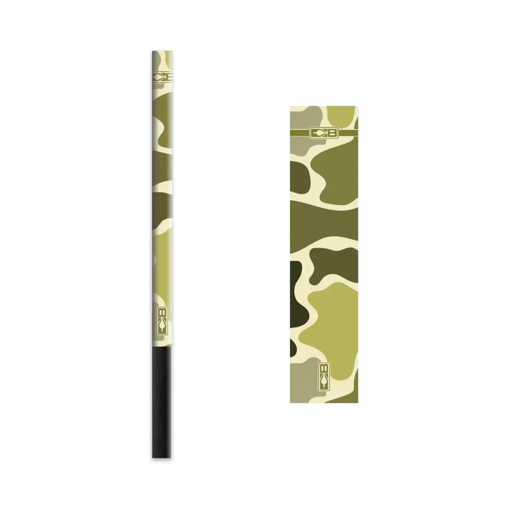 Bohning 5.5 Inch HD Standard Arrow Wraps (Olive Drab Camo)