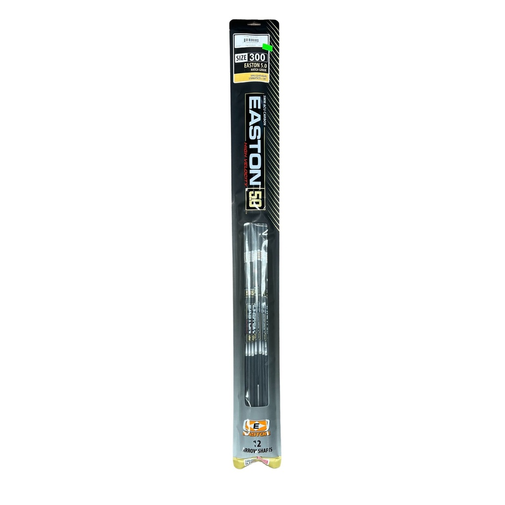 Easton 5.0 Match Grade 5mm Arrow Shafts 1doz (250)