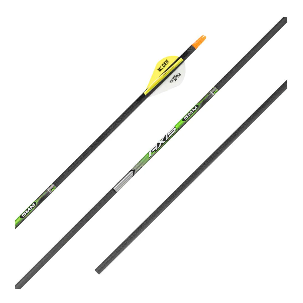 Easton Axis 5mm Arrows Factory Fletched 6pk