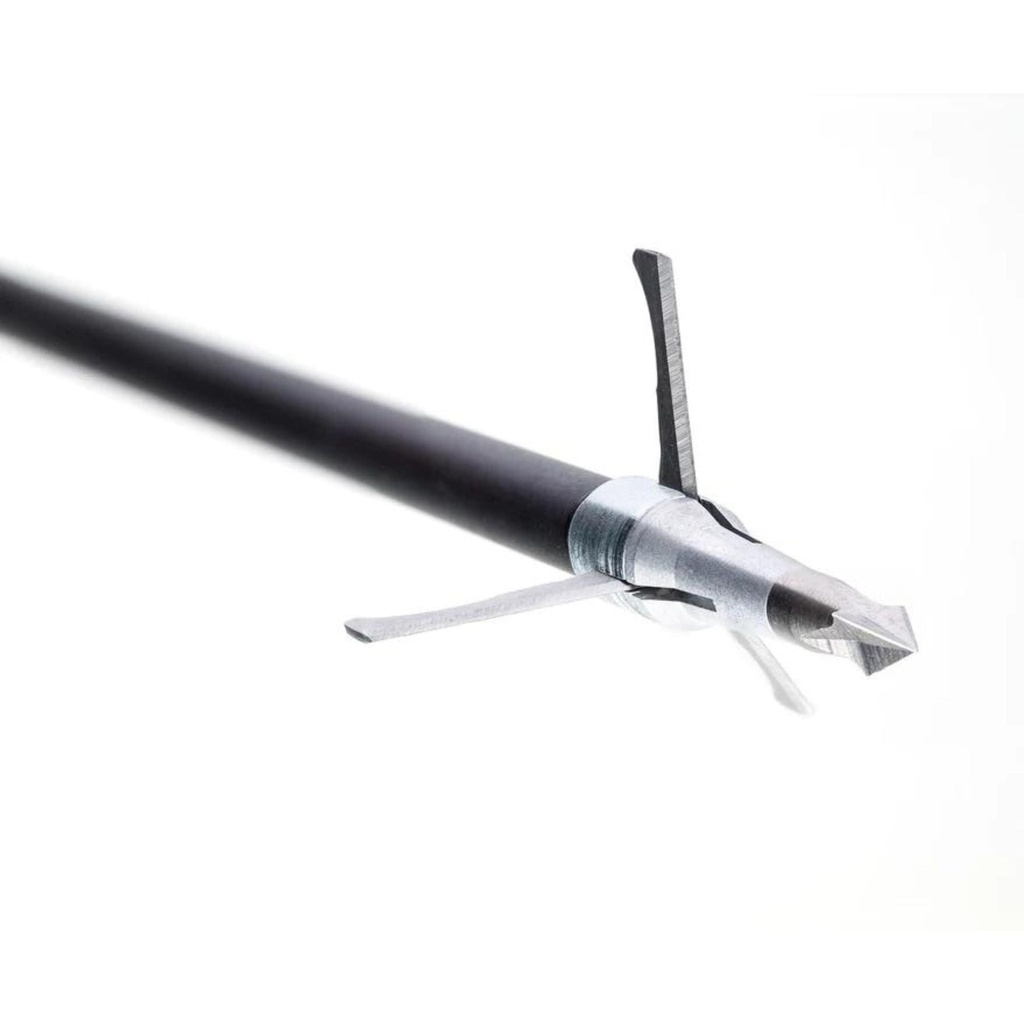 Grim Reaper Pro Series Crossbow 3 Blade Mechanical Broadheads 4pk (100gr)