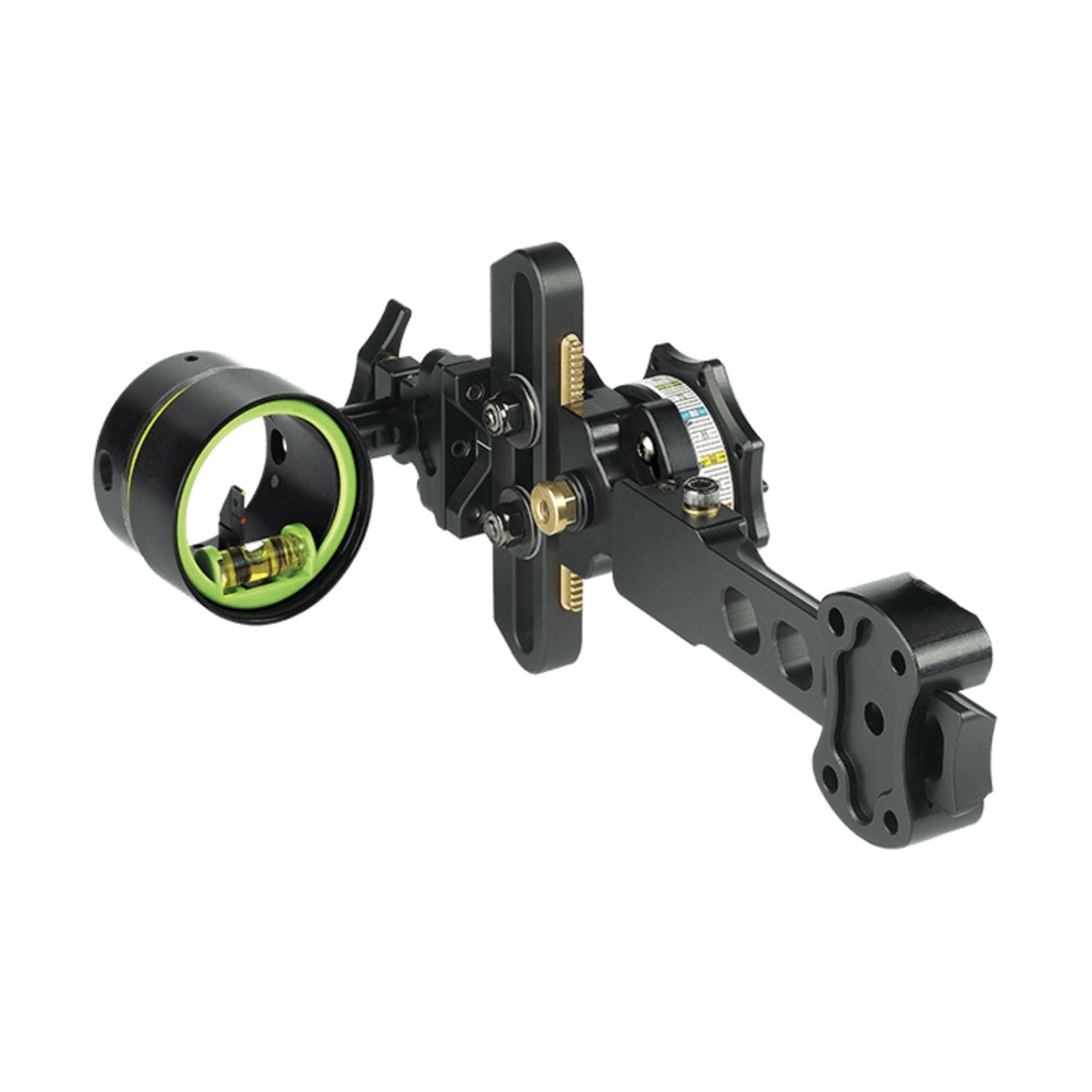 HHA Tetra RYZ Dovetail short bar dual pin 0.10 Tournament Edition slider sight (RH)