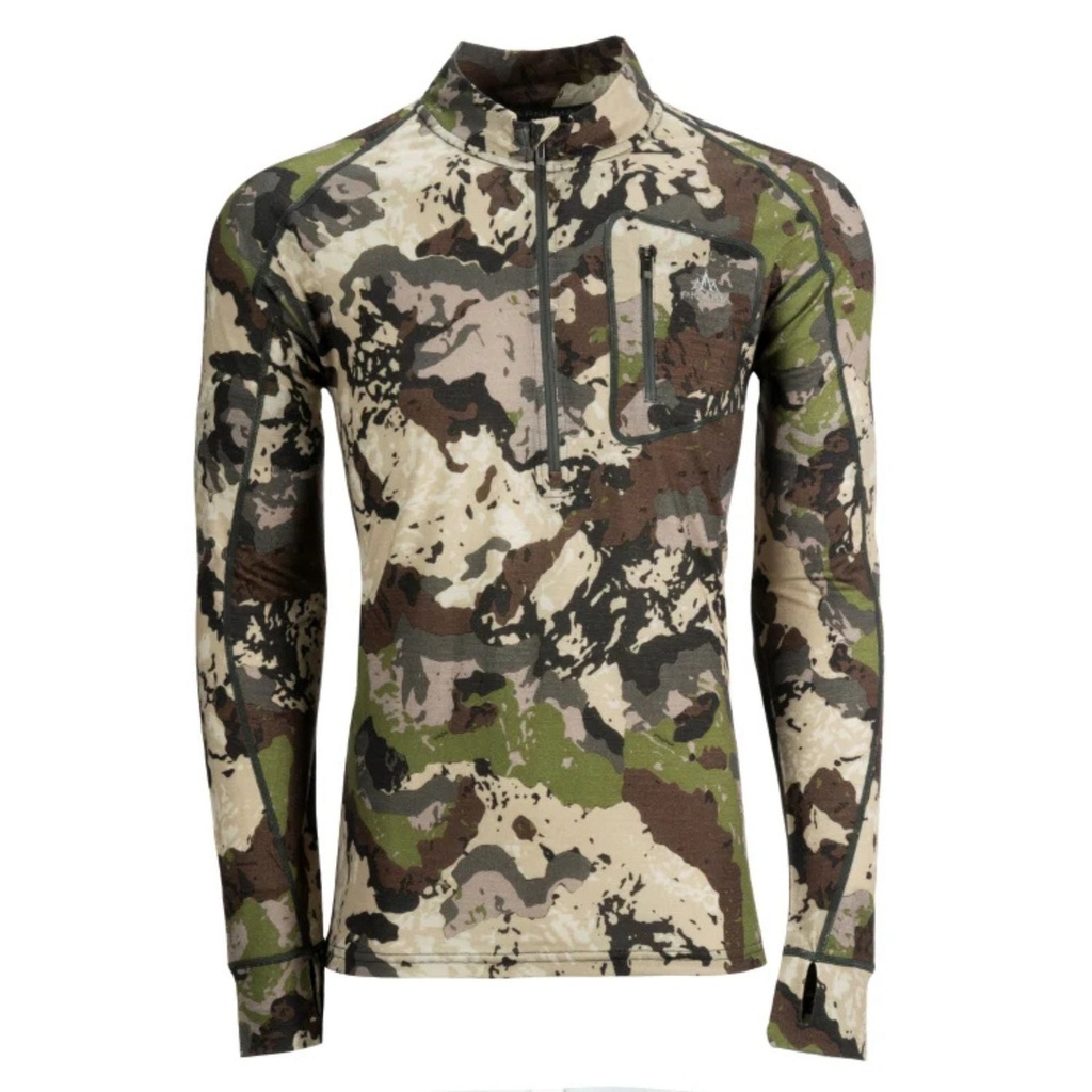 Pnuma Merino Wool Baselayer 1/4 Zip Pullover