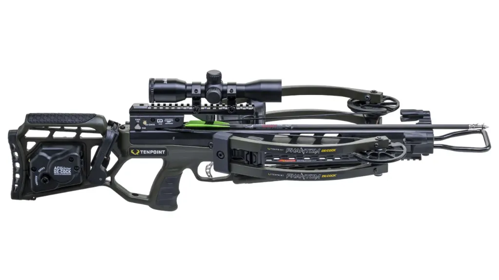 TenPoint Phantom RDX Decock Reverse Draw Crossbow Package