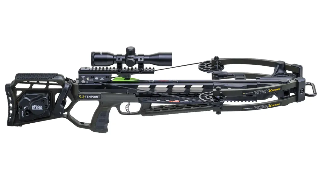 TenPoint Titan X Decock Crossbow Package (Moss Green)