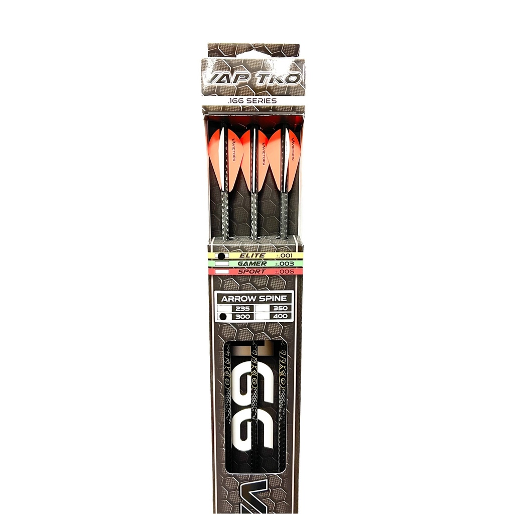 Victory VAP TKO Elite Arrows Factory Fletched 6pk