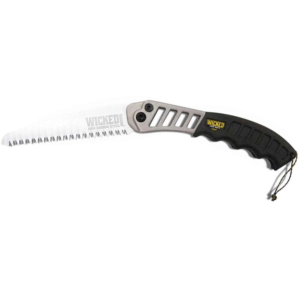 Wicked Tough Folding Hand Saw (Yellow)