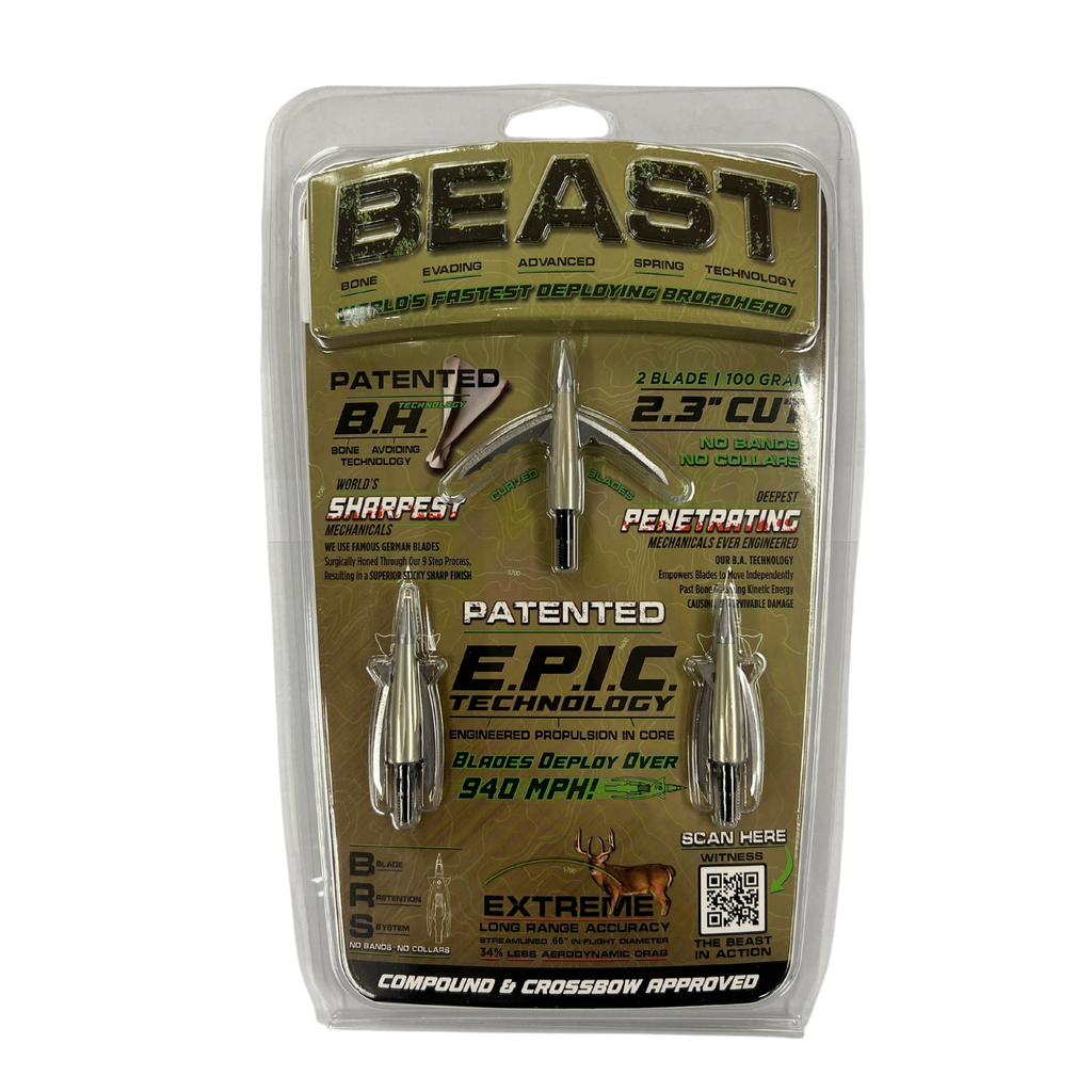 Beast Aluminum Broadheads 3pk