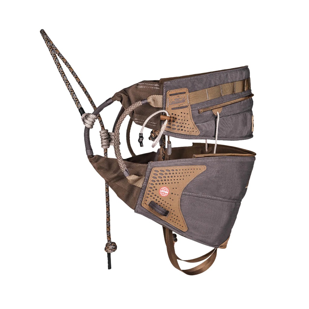 Latitude Method 3 Two Panel Tree Saddle (Gray, Regular)