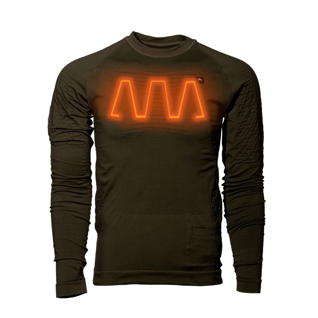 Pnuma IconX Heated Core Baselayer Long Sleeve Shirt (S)