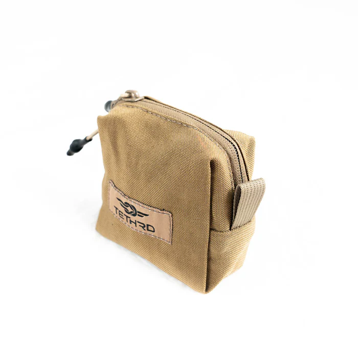 Tethrd Universal Molle Pouch (Small, Coyote)