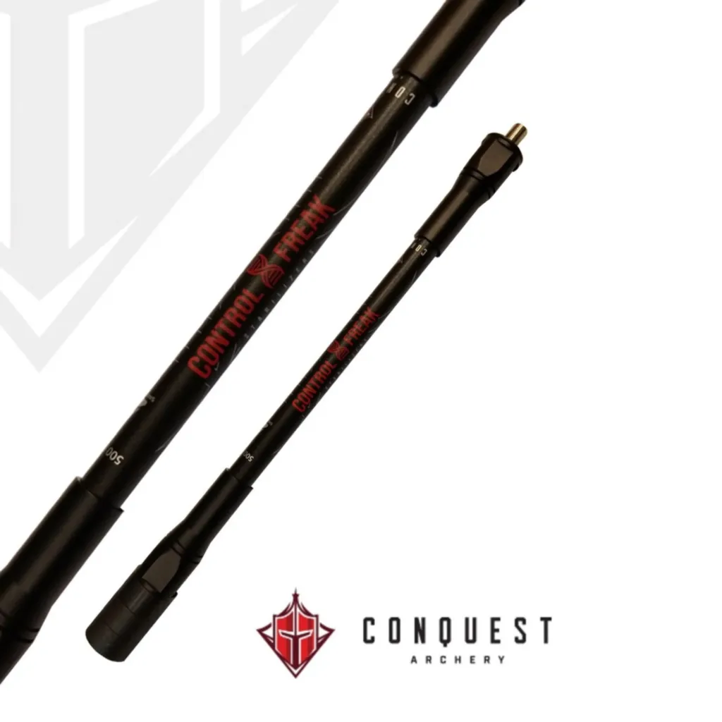 Conquest Archery Stabilizer .500 Hunter Bar W/Smac Matte Black (8")